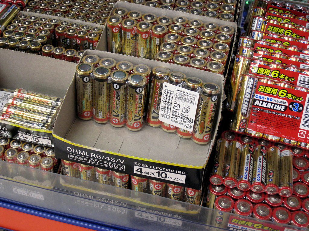 ガスコンロの電池交換はどの種類 アルカリ乾電池とマンガン乾電池って何が違うの